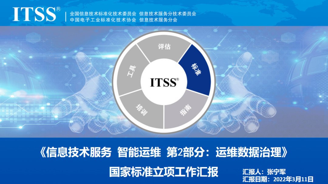 《信息技术服务 智能运维 第2部分：运维数据治理》通过中国电子技术标准化研究院立项评审会