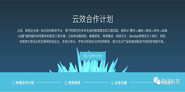 翰纬科技正式成为阿里云效金牌合作伙伴
