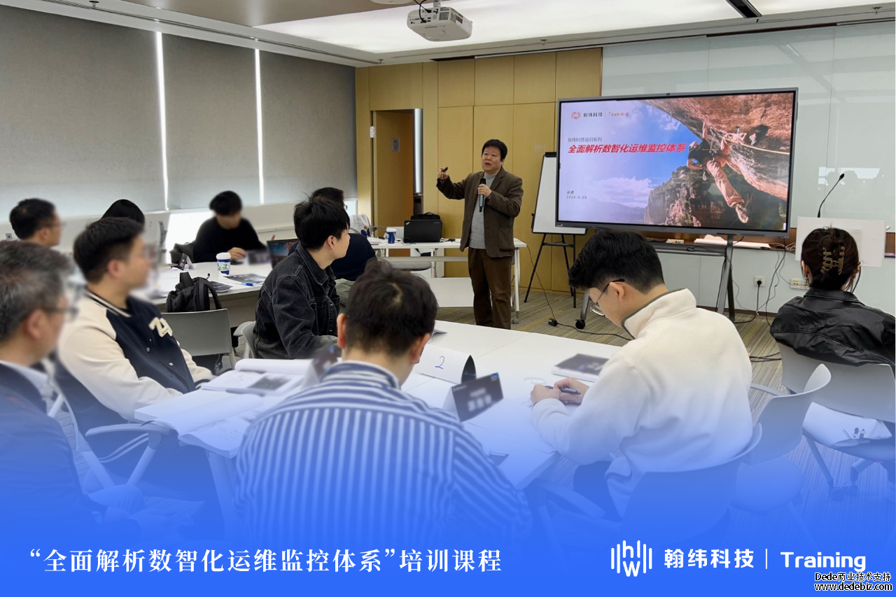 翰纬培训系列课程“全面解析数智化运维监控体系”，在上海成功举办